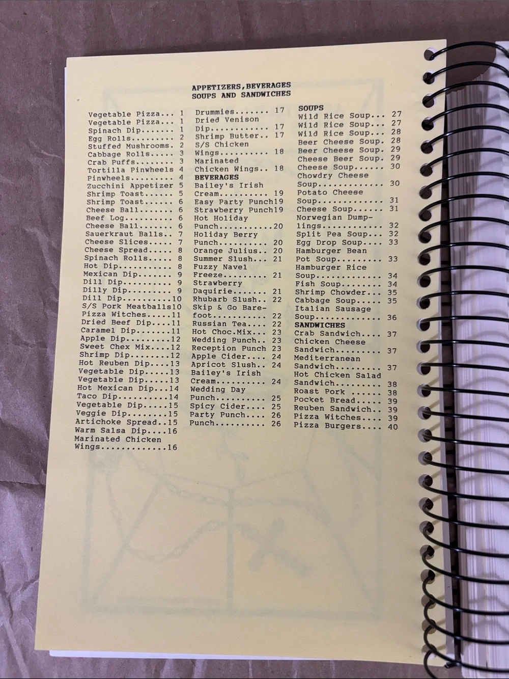 St. Mary of Mt. Carmel Centennial Cookbook - Gold Soft Covers 1896-1996